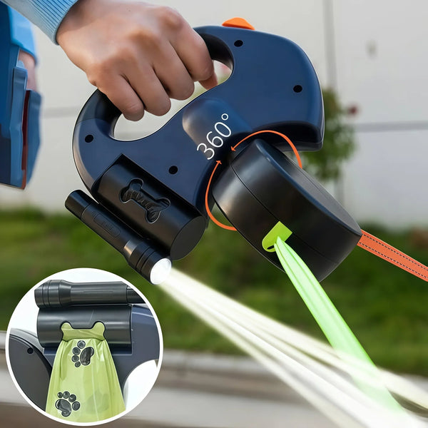 Retractable Dual Doggie Leash